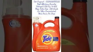 Tide Original High Efficiency Laundry Detergent