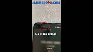 🔴5G Network Jammer blocker testing video demo review