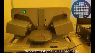 1.2. Measuring SiO2 thickness with Woollam's Alpha-SE Ellipsometer