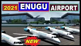 ENUGU INT. AIRPORT'S AMAZING TRANSFORMATION IN 2021 INTO A MODERN AIRPORT IN NIGERIA.