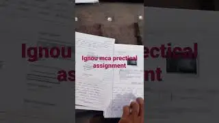 IGNOU MCA Prectical assignment kaise bnaye good marks ke liye #ignou