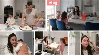 AS&Iacute; es nuestra RUTINA de NOCHE con dos ni&ntilde;as de 2 y 4 a&ntilde;os 🙂 Hacemos PIZZAS caseras