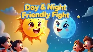 👉 Day vs Night Fun 🌞🌙 | Day and Night Song for Kids | Learning Rhyme