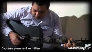 K&K Trinity Mini par FRANCOIS SCIORTINO sur une guitare CHATELIER