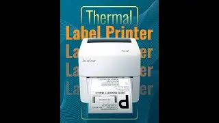 Print 2.25X1.25 inch Label and 2 inch Circle label from Hudoo 2054K