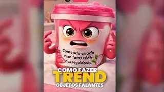 Como fazer Trend objeto falante - prompt na descri&ccedil;&atilde;o!