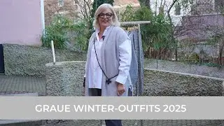 Graue Winter-Outfits 2025 - SO stylst du Grau richtig! 🤍
