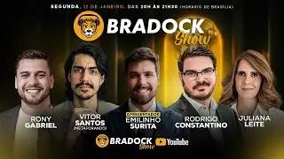 Bradock Show 12/01/26 - Emilinho Surita, Constantino, Rony Gabriel, Vitor Santos e Juliana Leite