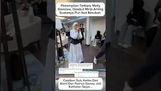 Penampilan Terbaru Melly Goeslaw Mirip Aming #mellygoeslow #shortvideo