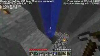 Minecraft Infdev - Water Demonstration 7