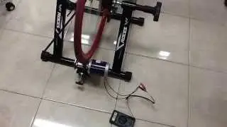 Human Power Generator Using Bike