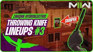 Zarqwa Hydroelectric - #COD Throwing Knife Lineups  |  #ModernWarfare2 #MW2 Simply Heroic Tutorial