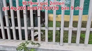 C339 nhà vườn ,trồng rau nuôi gà 1079mv 4ty200 còn bớt ,sổ riêng chợ sáng giáo xư sơn lọc vvv 