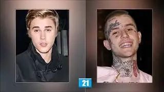 Justin Bieber vs Lil Peep Transformation From 1 To 24 Years Old Justin Bieber is good