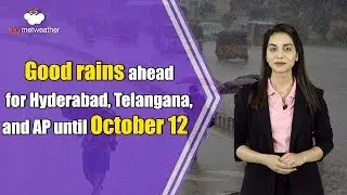 Telangana and Andhra Pradesh to keep receiving rains until October 12  | Skymet Weather