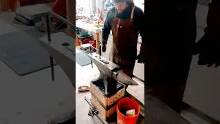 Making Pritchel Hold Fast Tool - The Blacksmiths Third Arm! #metalwork #craft #blacksmith #tools