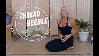 Yoga Hack for Tight Shoulders: Thread the Needle! 💙