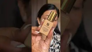 Tried the Est&eacute;e Lauder Double Wear Foundation #shorts #youtubeshorts #esteelauder