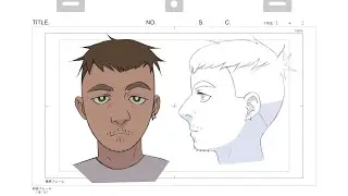 Anime Self Portrait Head Turn