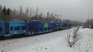 Первый рейс литовского поезда PESA 730ML по маршруту Рига-Валга.