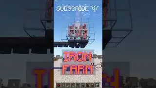How to setup AUTOCRAFTING from your IRON FARM (+sorter) | Redstone with PsiVolt #minecraft #redstone