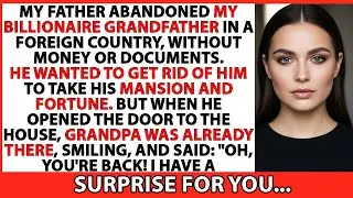 My Father Abandoned My Billionaire Grandfather In A Foreign Country, But When He Returned Home&hellip;