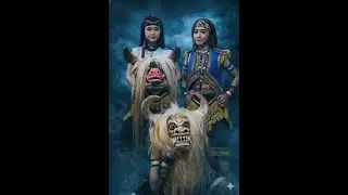 Kebo Giro Vs Singo Barong Sekar Jagad Lestari || warok putri  surup temanggung ||