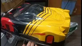 BITTY DESIGN Seven65 body RC painting 바디 도색
