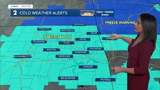 Freeze Watch Tonight into Tomorrow Morning