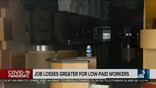 Business Report: Pandemic hitting job market unevenly
