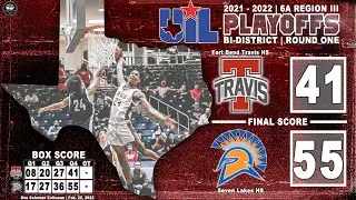 UIL Texas State Playoffs Round 1 | FB Travis HS vs Seven Lakes HS Game Recap