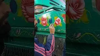 Peshawar Truck Art Pakistan famous truck Artist #truckart
