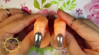 CÓMO APLICAR EFECTO ESPEJO EN UÑAS / Efectos sobre Gel o Acrílico