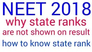 Neet 2018 latest news