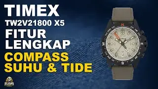 TIMEX TW2V21800 X5: TIMEX WATCH COMPLETE FEATURES COMPASS TEMPERATURE & TIDE LATEST (2023)