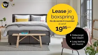 Boxspringlease - N&uacute; al vanaf &euro;19,95 per maand | Beter Bed