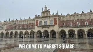 Krakow Market Square - Poland Is Incredible *Best Travel Location In Europe?*