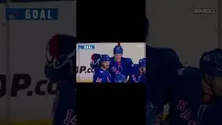 Adam edstrom with the rebound wrist shot goal 🔵🔴🗽#newyorkrangers#nhl#edstrom#biged#100years