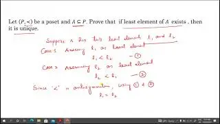 Linearly Ordered and Well ordered set