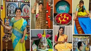 Varalakshmi Nonbu PART 1 Vlog🙏அம்பாள் அழைக்க வீடே கலை கட்டிடுச்சு || Special Preparations at Home