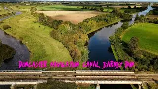 Barnby Dun Canal Drone footage