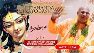 HH Bhakti Padma Saurabh Pracharak Swami || Nityananda Trayodashi Special (Part -4) || 30th Jan 2026