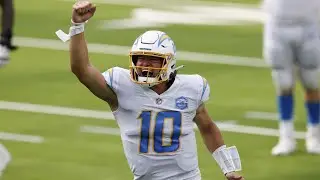 Justin Herbert Rookie Debut Highlights |Future of the LA Chargers|⚡️