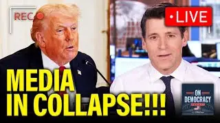 LIVE: Watchdog BLOWS WHISTLE on Media COLLAPSE under Trump
