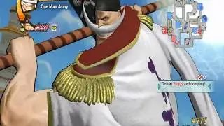 one piece pirate warriors 3 (luffy) free log play as white beard 1st stage