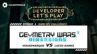 Housemarque Let's Play Episode 4 - Geometry Wars 3 CHALLENGE!