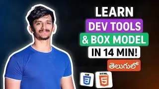 Chrome DevTools & CSS Box Model Explained in Telugu | CSS Box Model in Telugu | Lesson 4