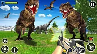 Dinosaur Hunter Free Gameplay #4 (Android)