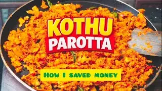 How I Saved Money by Making Kothu Parotta at Home #parotta #food #cooking #streetfood #trending 