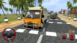 Tata Ace Mini Truck Animal Transport - Extreme Speed Breaker Road Test 😱 Highway Driving BUSSID 